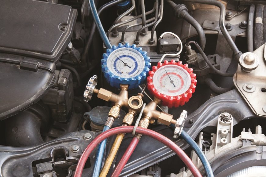 Vehicle Air Conditioning System Service